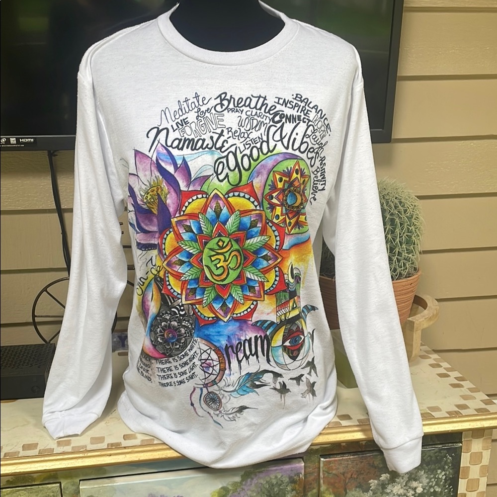 Electro Threads Colorful Graphic Sweatshirt